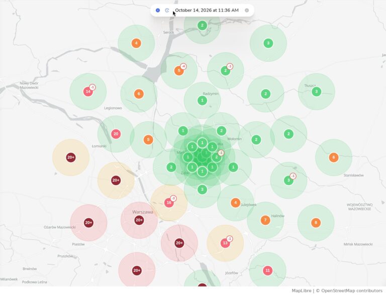 Mapa pozycji Localo – Wod-Filtr